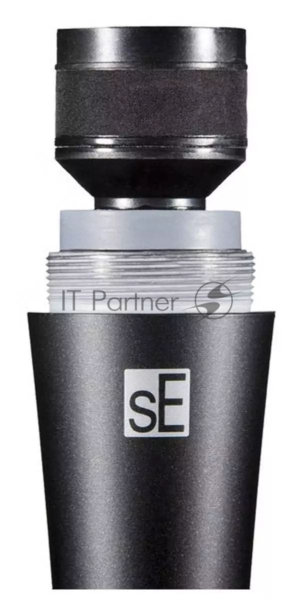 Микрофон динамический sE Electronics V3 50 Гц - 16 кГц, кардиоида, комплектация: микрофонный зажим, адаптер с резьбой, чёрная ветрозащита, транспортировочный чехол на молнии