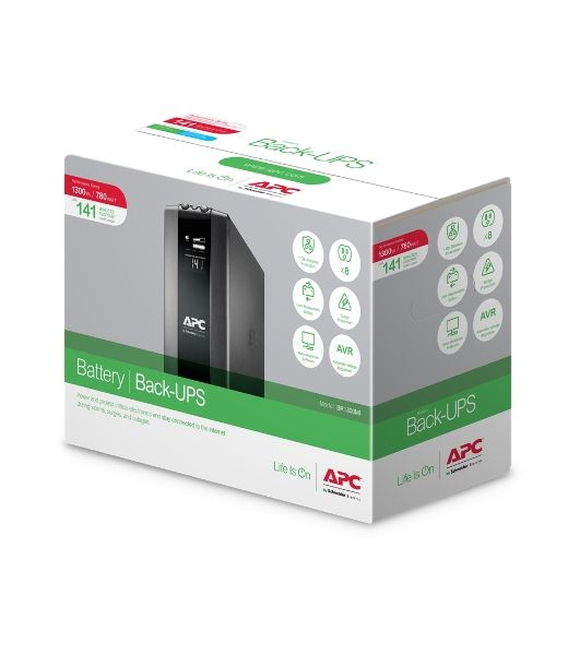 Источник бесперебойного питания APC Back-UPS Pro BR 1300VA/780W