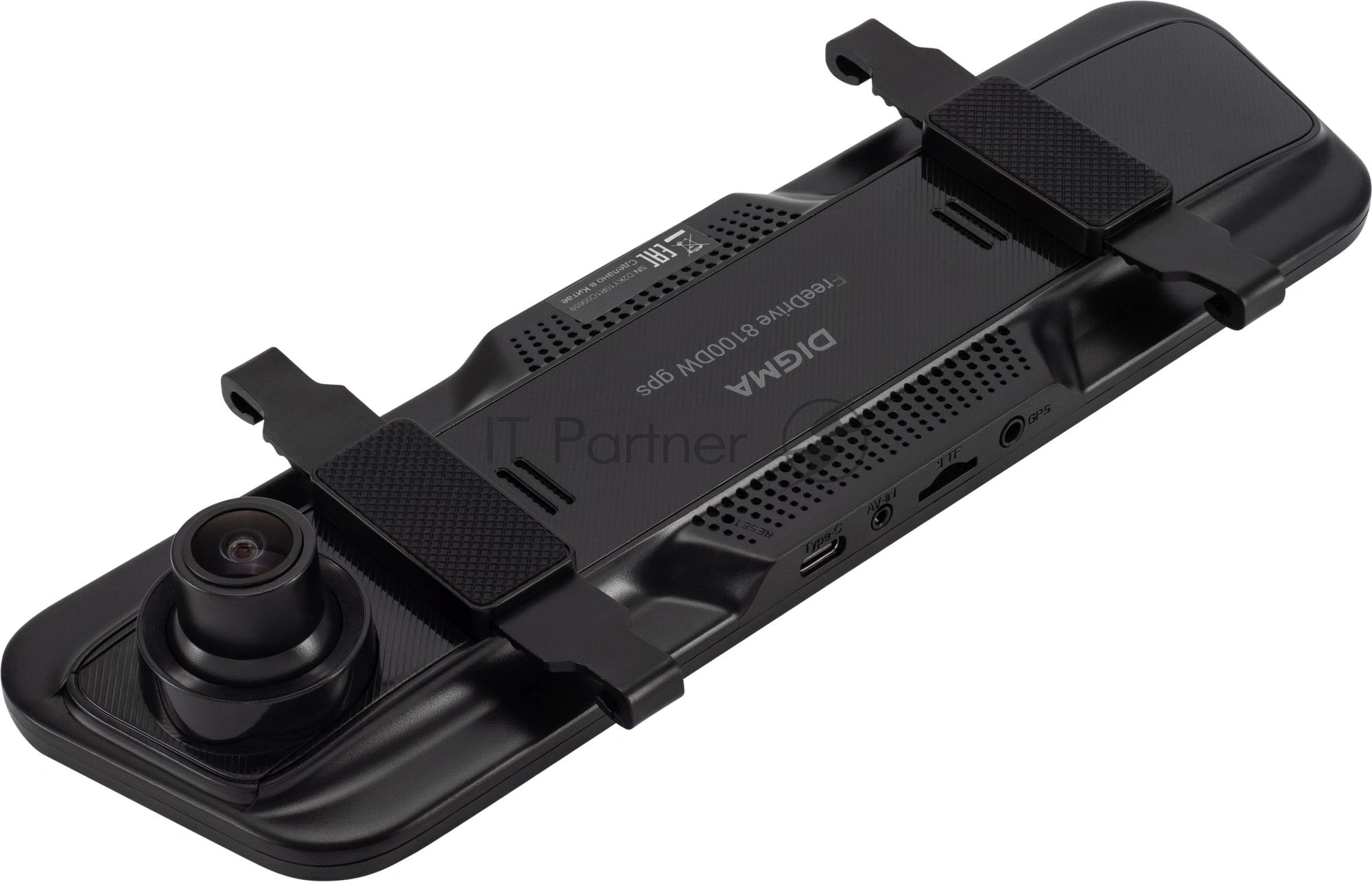 Видеорегистратор Digma FreeDrive 8100DW gps черный 8Mpix 2160x3840 170гр. Allwinner