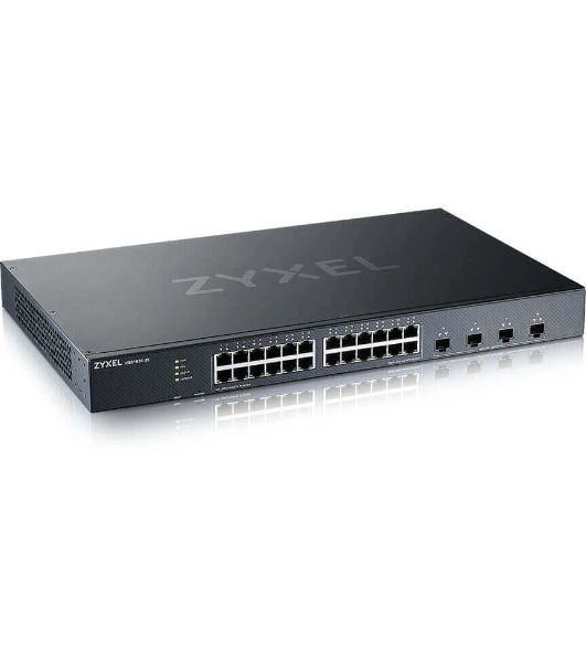 Коммутатор Smart L3 Lite Zyxel NebulaFlex XGS1935-28, rack 19", 24xGE, 4xSFP+, бесшумный