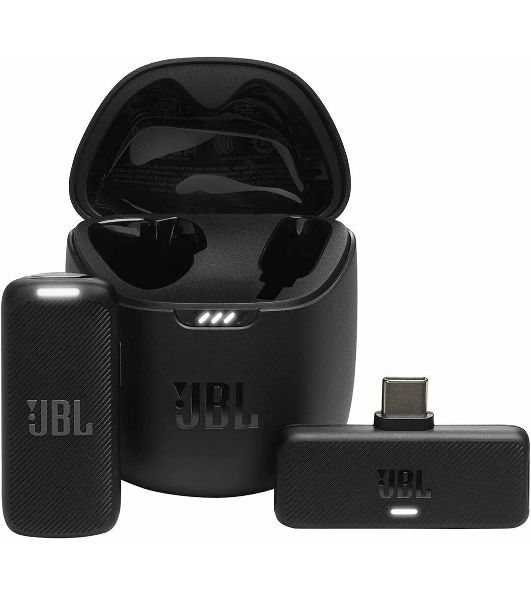 Беспроводной микрофон JBL QUANTUM STREAM (USB-C, 2.4GHz, JBLSTRMWLUSBCBLK)
