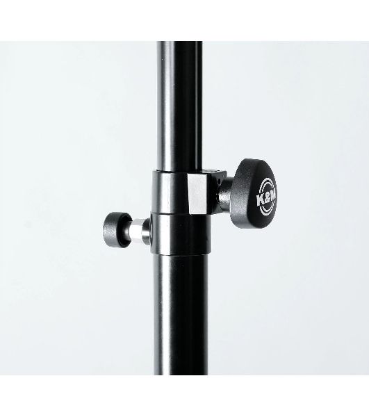 Стойка для акустической системы K&M 21460-009-55 высота от 1375 до 2185 мм, диаметр трубы 35 мм, зажимной винт и стопорная накладка, материал - алюминий, цвет черный