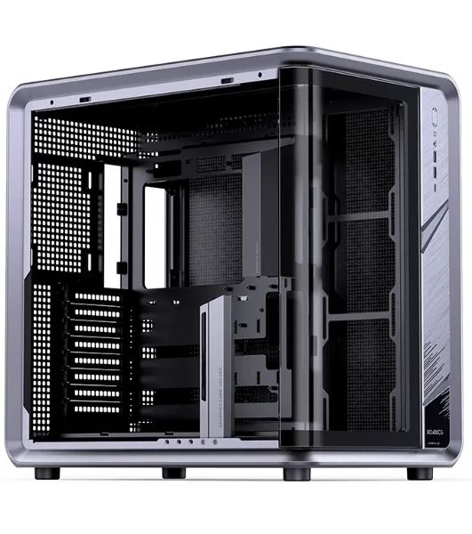 Корпус Jonsbo Jonsplus BO400CG, Midi-Tower, серый