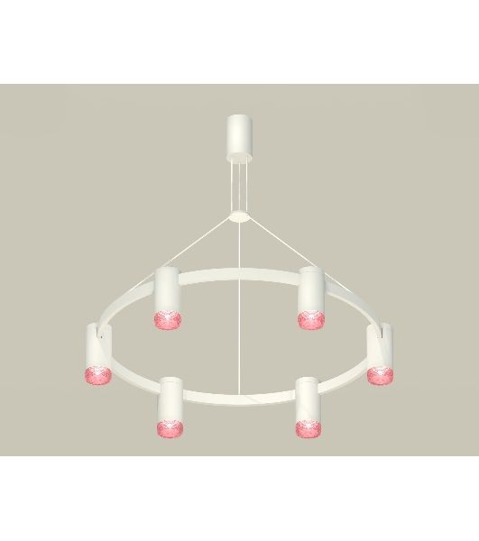 Светильник Ambrella light XB9021201/6 SWH/PI белый песок/розовый MR16 GU5.3 (С9021, N6152)