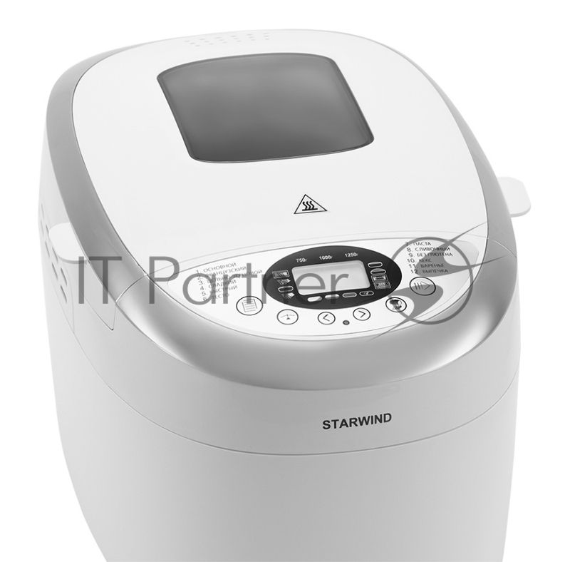 Хлебопечка Starwind SBMM1224 850 Вт, белый