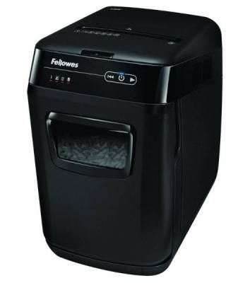 Шредер Fellowes AutoMax 200C (секр.P-4)/фрагменты/200лист./32лтр./пл.карты