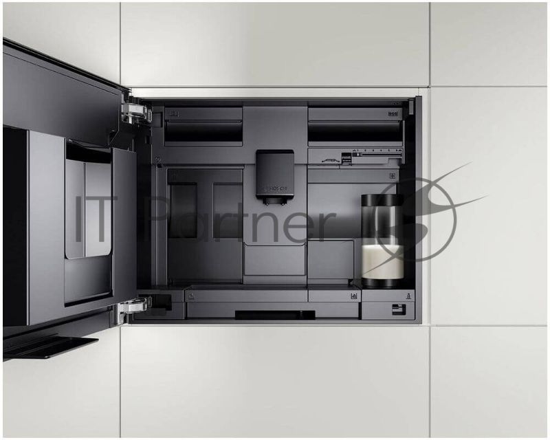 Кофемашина встраиваемая Bosch CTL7181W0 белый, исп. кофе - зерновой, 2,4 л, 1500 Вт, 20 бар