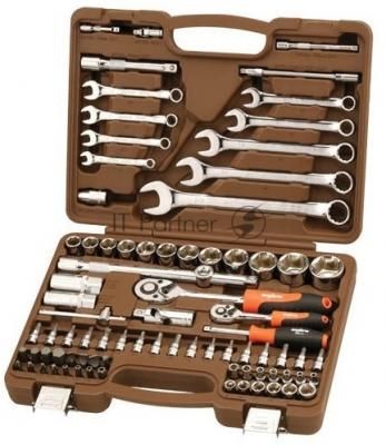 Набор инструментов Ombra ОМТ82S 82 предмета (жесткий кейс)