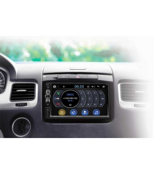 Автомагнитола Prology MPV-310, 2 DIN, 7", Bluetooth, USB Type-A, AUX, пульт ДУ
