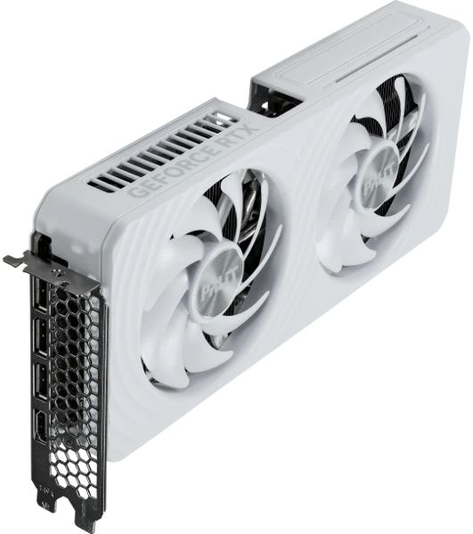 Видеокарта Palit RTX 5060Ti WHITE OC 8Gb GDDR7 128bit 3xDP HDMI 2FAN RTL белый