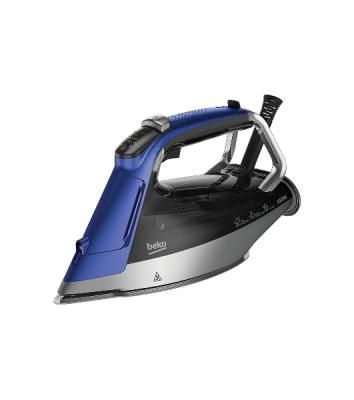 Утюг Beko SPA 9130 B черный/синий, 3000 Вт, 55 г/мин, 280 г/мин, 350 мл