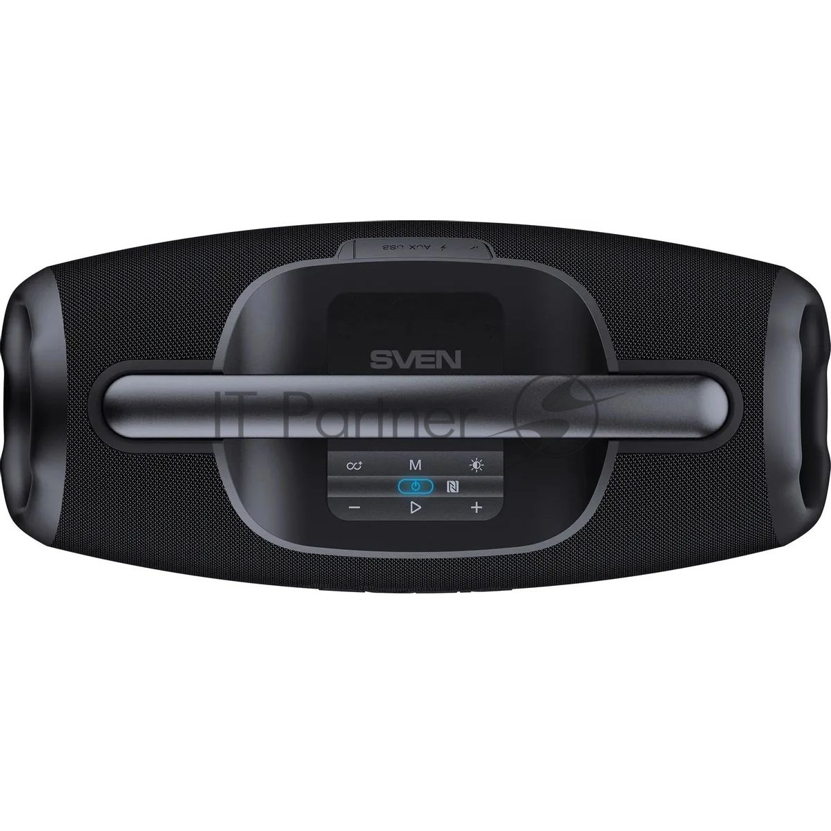 Портативная акустическая система SVEN PS-990, черный, 2.0, 2x90 Вт (RMS), IPx7, TWS, Bluetooth, USB, аккумулятор