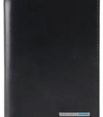 Обложка для документов Piquadro Blue Square PP5246B2R/N черный натур.кожа