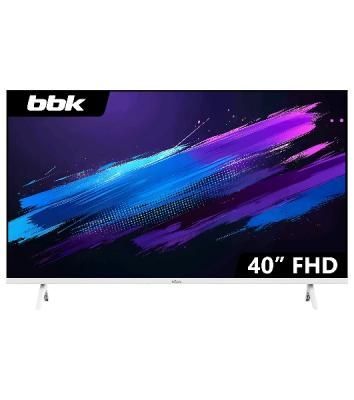Телевизор BBK 40" 40LEM-1044 FTS2C белый DLED FHD 60Hz