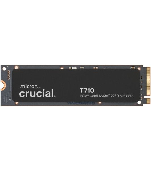 Накопитель SSD Crucial T710 1Tb PCIe Gen5 NVMe 2280 M.2 SSD CT1000T710SSD8