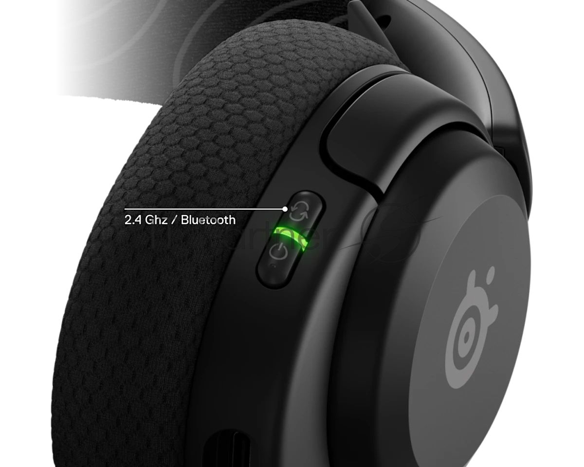 Гарнитура SteelSeries Arctis Nova 5 чёрный, беспроводная, радиоканал, до 60 ч, совместимость с PS5