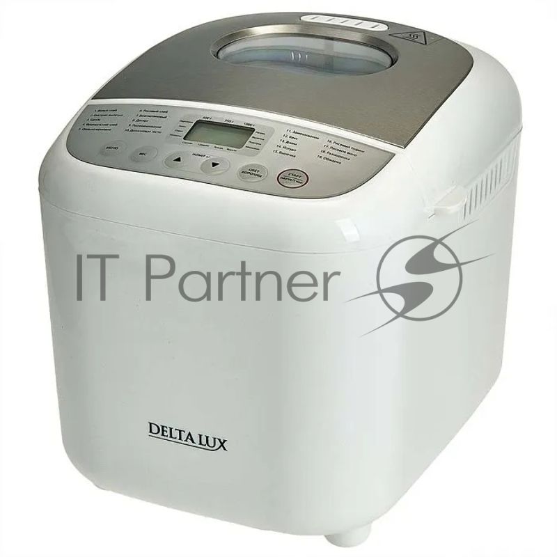 Хлебопечка Delta Lux DE-6000 белая