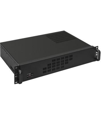 Корпус Procase 2U300-04 (2U Rack server case, черный, без блока питания(PS/2), глубина 300мм, MB 9.6"x9.6" 4HDD)