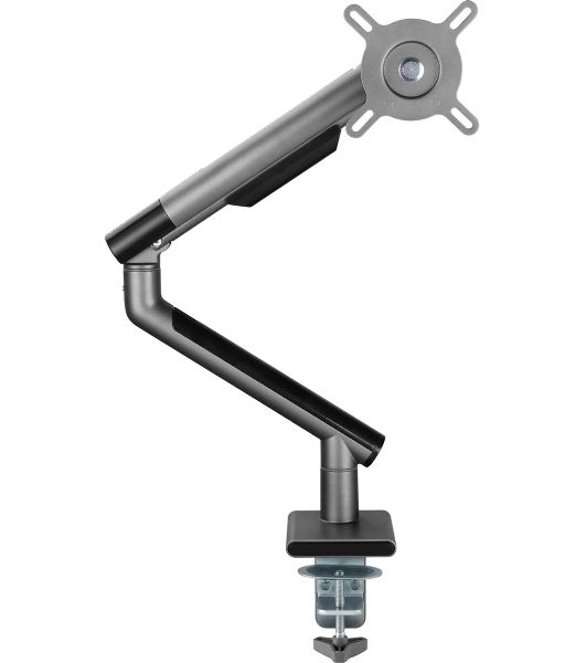 Кронштейн для мониторов Ultramounts UM713B черный 17"-32" макс.9кг крепление к столешнице поворот и наклон