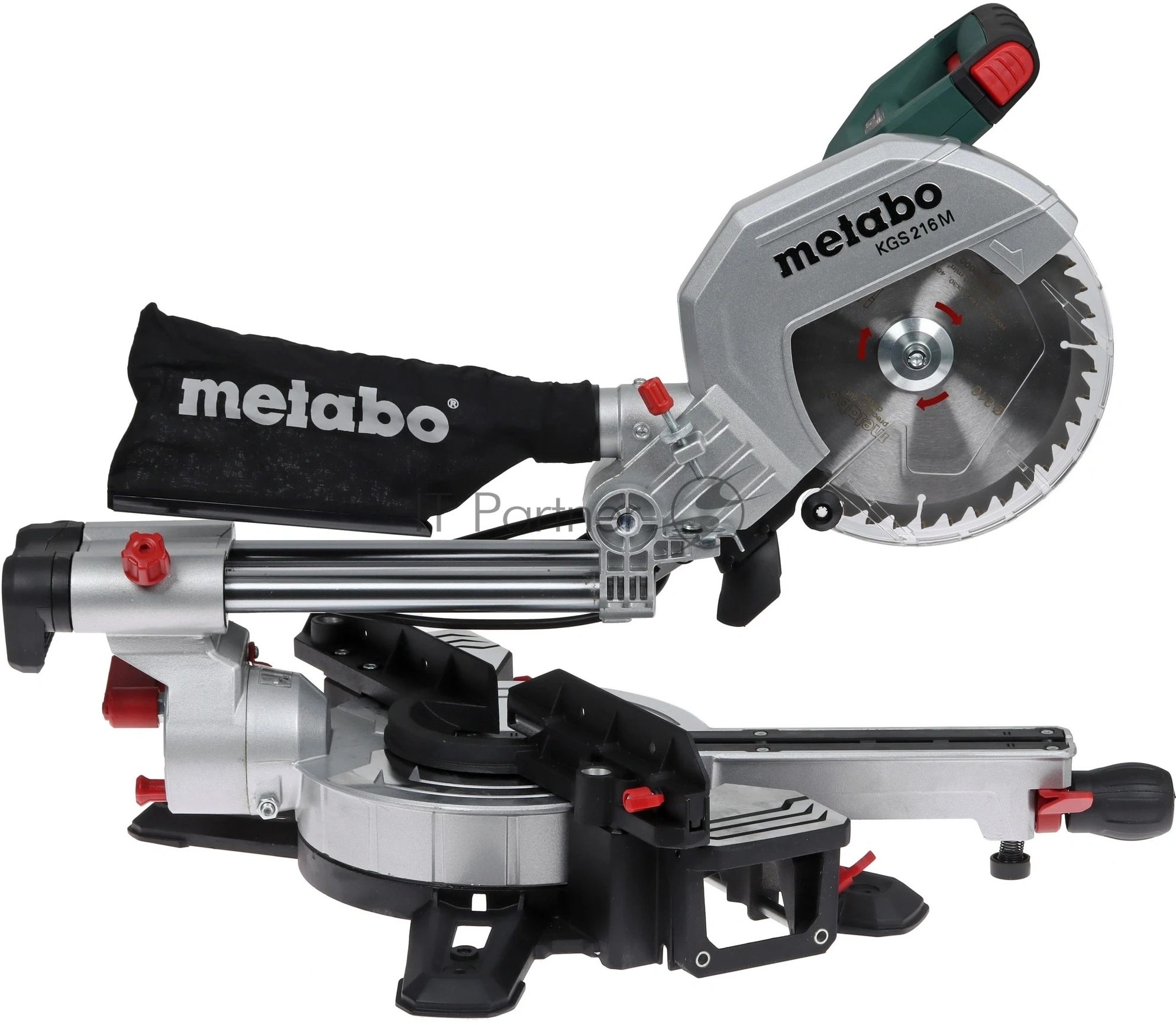 Торцовочная пила Metabo KGS 216 M Set 1500Вт 5000об/мин d=216мм
