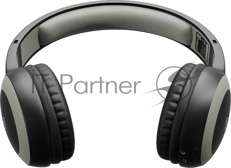 Гарнитура накладные Digma BT-15 черный/серый беспроводные bluetooth оголовье