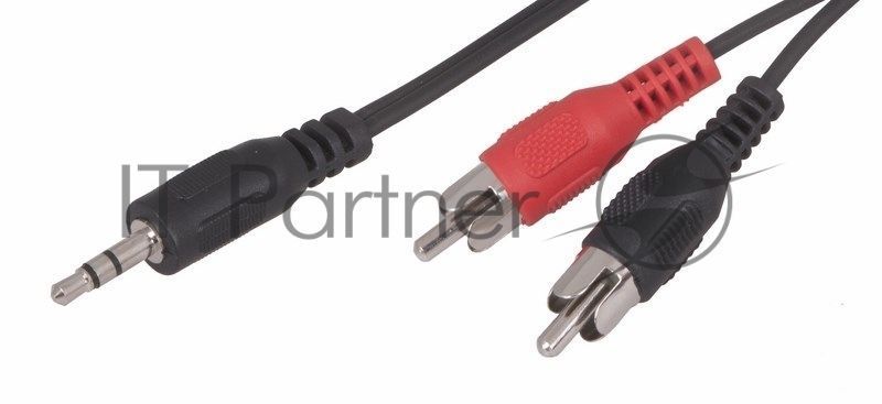 Шнур Rexant Стерео 3,5 мм - 2 RCA, 10 м (10 шт./уп.)