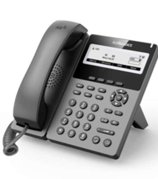 Телефон IP Flyingvoice P22P серый (упак.:1шт)