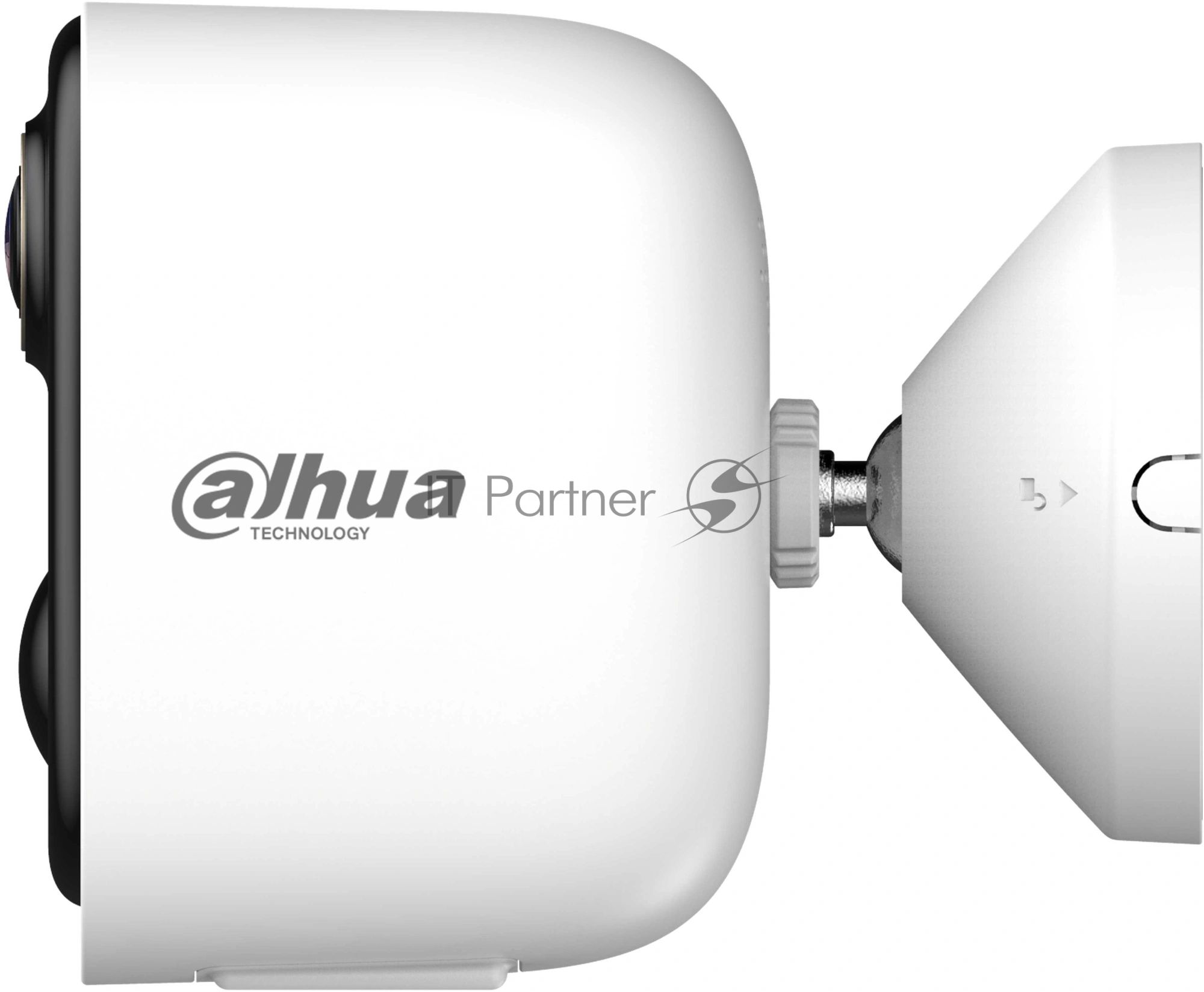 Уличная цилиндрическая IP-видеокамера DAHUA DH-BF5H (DH-IPC-BF5HP-0210B) с Wi-Fi 5Мп; 1/3” CMOS; 2.1мм; обнаружение людей,транспорт; ИК 15м, LED 10м; встроенные микрофон+динамик; слот MicroSD;