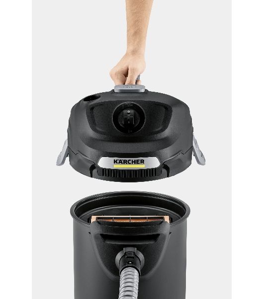 Пылесос Karcher AD 4 PREMIUM желтый/черный, 150/600 Вт, уборка сухая, пылесборник контейнер 17 л