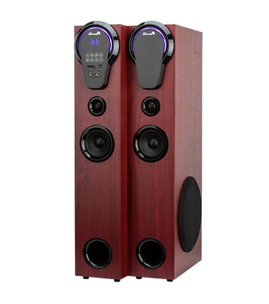 Колонка Eltronic 08" (30-38 CRAZY BOX) динамик 2шт/8" с TWS 80 Вт черный