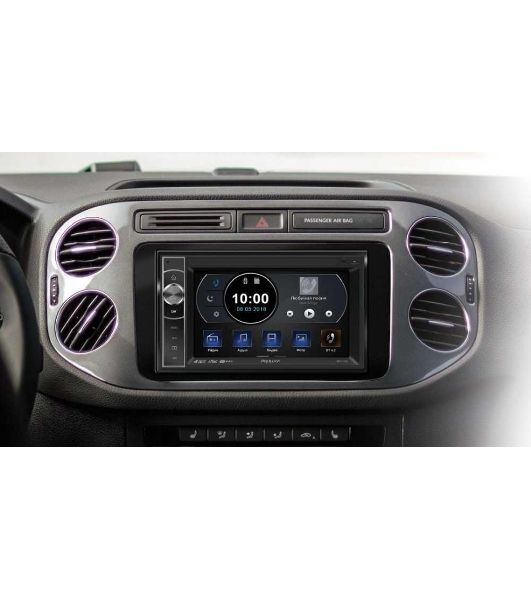 Автомагнитола Prology MPV-120, 2 DIN, 6.2", Bluetooth, USB Type-A, AUX, пульт ДУ