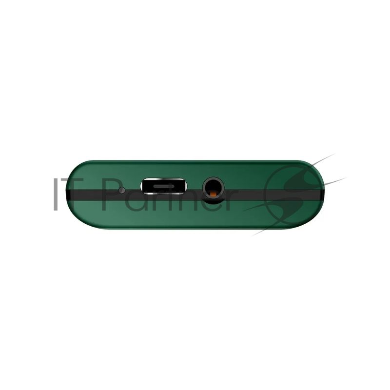 Мобильный телефон BQ 1858 Barrel зеленый/черный