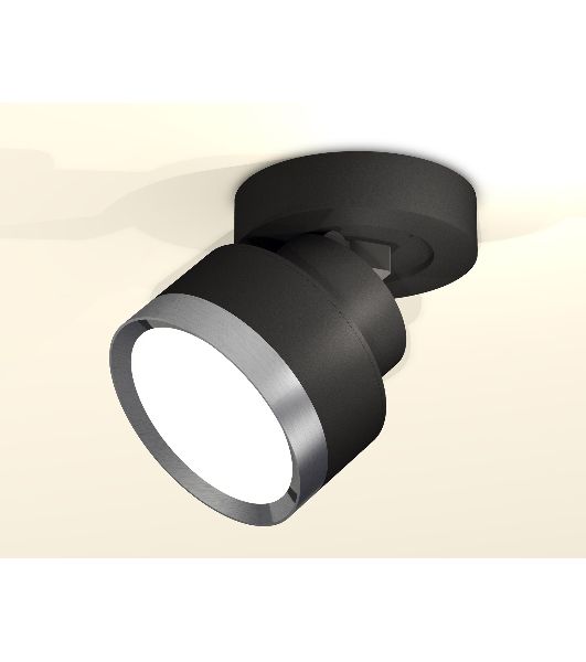 Светильник Ambrella Light XM8102006 SBK/PPH черный песок/графит полированный GX53 (A2229, A2106, C8102, N8133)