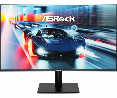 Монитор 24.5" ASRock CL25FFA IPS 1920x1080, 120 Гц, 1 мс (MPRT), 16:9, 300 кд/м², HDMI 1.4, VGA, Flicker Free, Low Blue Light, черный