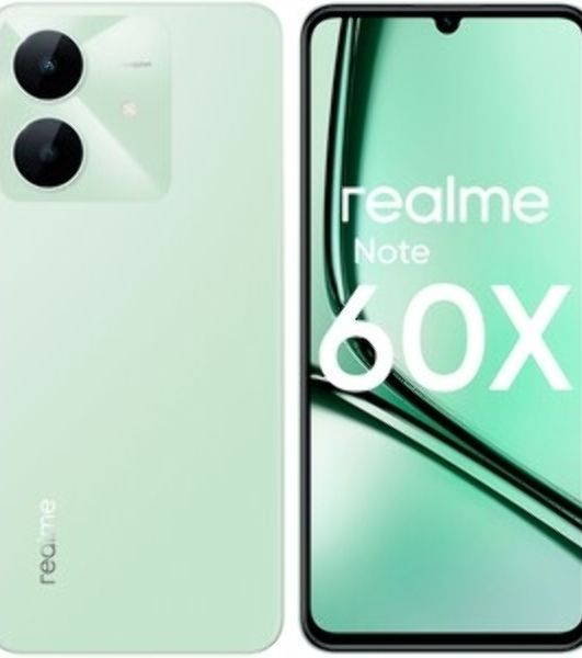 Смартфон Realme Note 60х RMX3938 4/128Gb зеленый