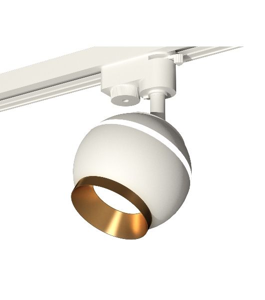 Светильник Ambrella light XT1101023 SWH/PYG белый песок/золото желтое полированное GU5.3 LED 3W 4200K (A2520, C1101, N7034)