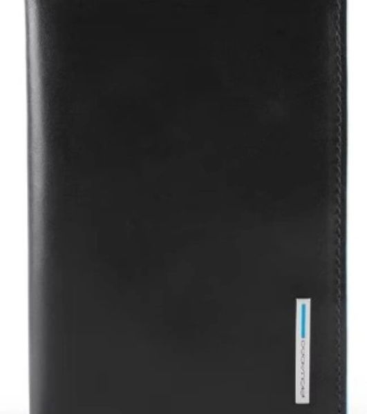 Обложка для документов Piquadro Blue Square PP5256B2/N. черный, натур.кожа