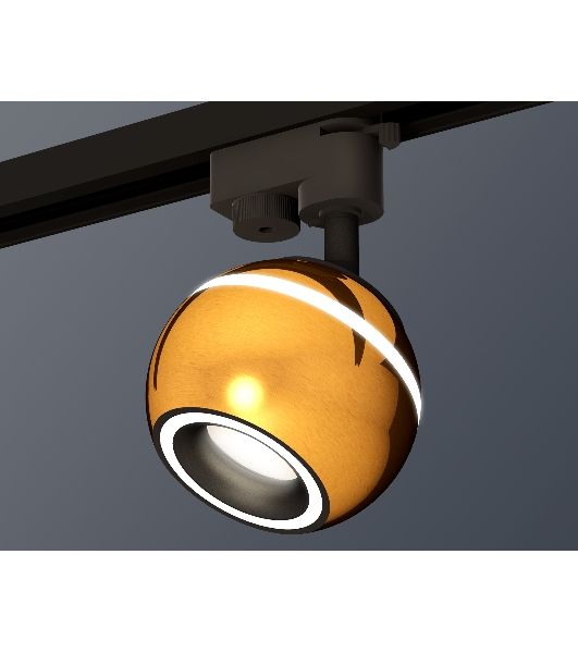 Светильник Ambrella light XT1105005 PYG/SBK/FR золото желтое полированное/черный песок/белый матовый MR16 GU5.3 LED 3W 4200K