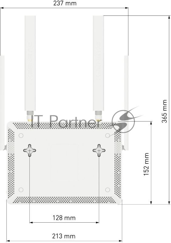 Роутер беспроводной Keenetic Skipper 4G (KN-2910) AC1200 10/100/1000BASE-TX/4G cat.4