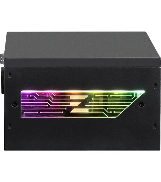 Блок питания Zalman ZM1000-TMX2 VIEW, 1000W, ATX12V v3.0, APFC, 12cm Fan, 80 PLUS Gold Gen5, Full Modular, side ARGb lights, Retail