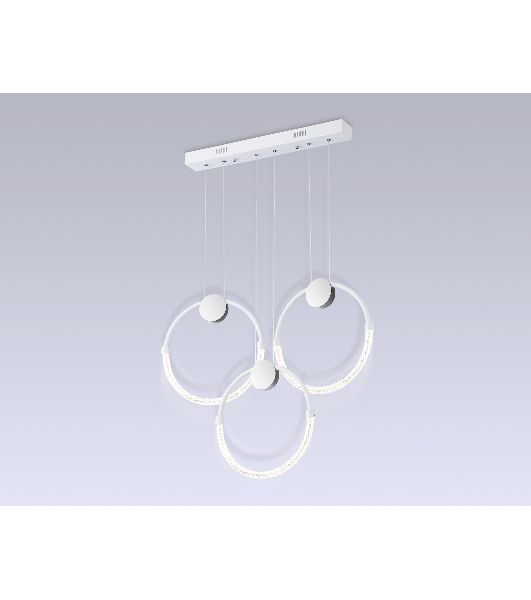 Светильник Ambrella light FL10595/3 WH/CH белый/хром 4200K 34W 630*20*1200 (Без ПДУ)