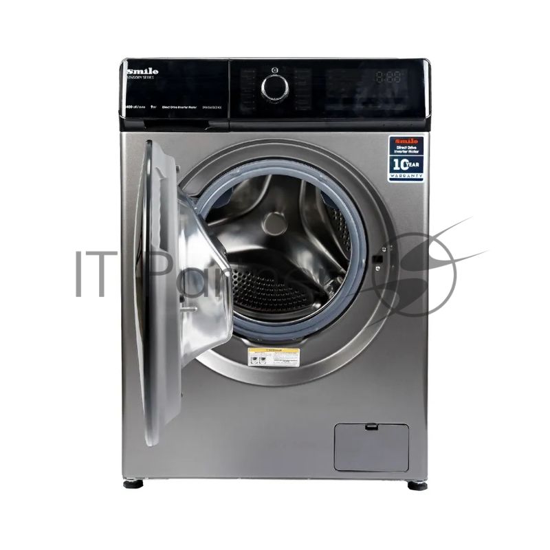 Стиральная машина Smile SWMSW9DG1400 серый, загрузка фронтальная 9 кг, 1400 об/мин, класс: А+++