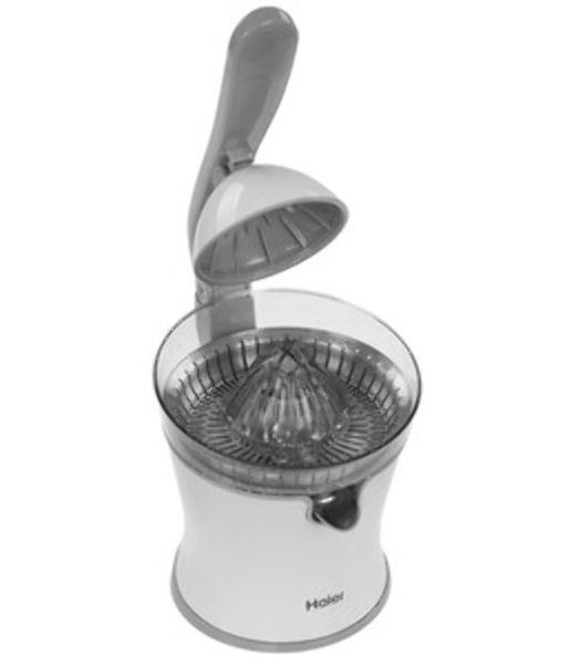 Соковыжималка Haier HJ-700 белый, цитрусовая, 100 Вт, 700 мл, механическое