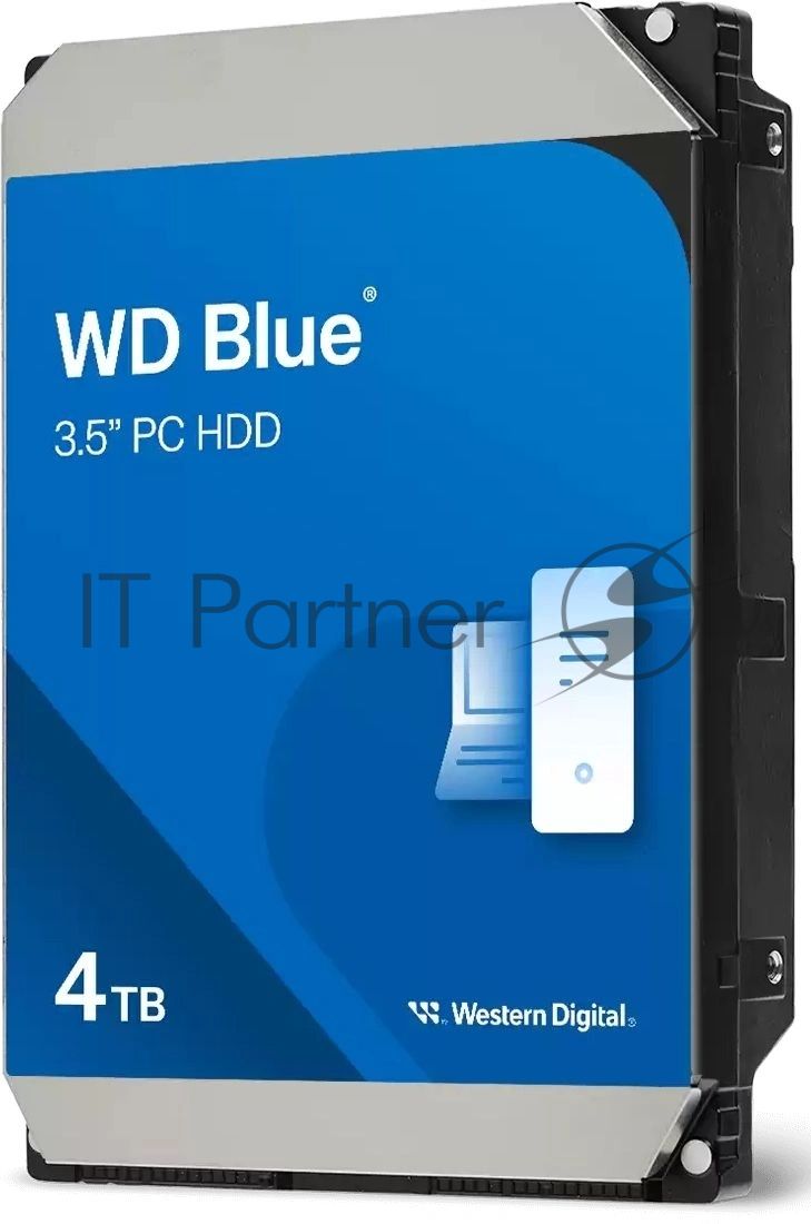 Жесткий диск HDD WD Blue 4Tb 5400rpm SATA 128Mb 3.5"