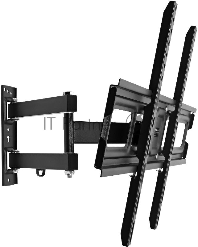 Кронштейн для телевизора Buro MF2 черный 32"-70" макс.35кг настенный поворотно-выдвижной и наклонный