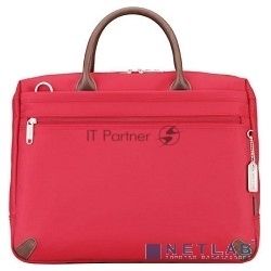 Сумка для ноутбука женская Sumdex NON-913RD Meg Cosmo Brief до 15,4" (нейлон/полиэстер, красный, 39.4 x 31.1 x 8.3 см)