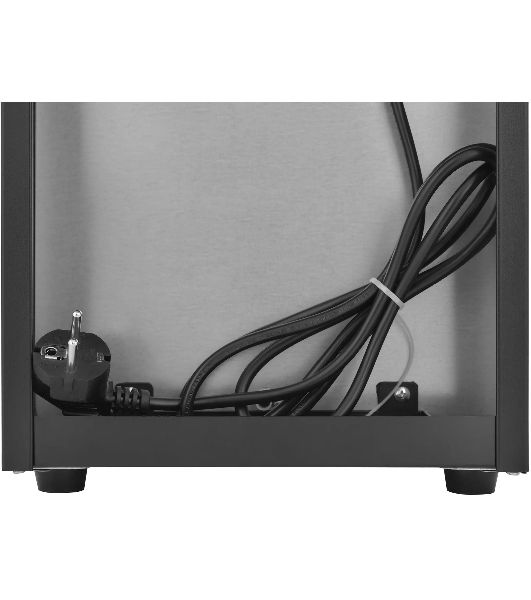 Винный шкаф ZÜGEL ZTWF122B черный, 32 л, 1 отсек, 12 бут.