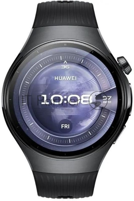 Умные часы Huawei Watch 5 Rates-L19F, 1.5" LTPO AMOLED, Wi-Fi, Bluetooth, NFC, IP69, черный
