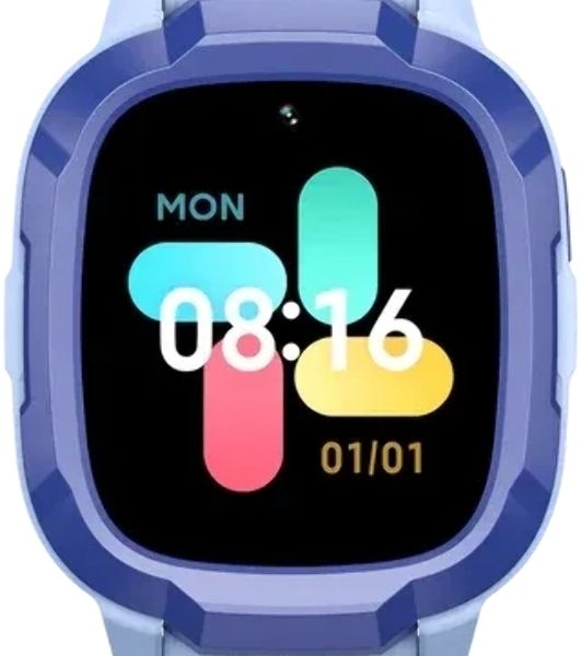 Детские умные часы Mibro Kids P6, 1.4" TFT, 4G, Bluetooth, USB Type-C, IPX7/WR20, синий