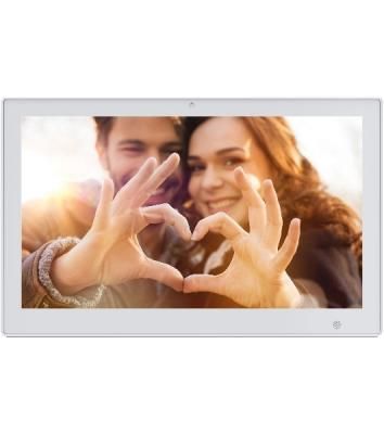 Фоторамка Digma 13.3" PF-1300 IPS 1920x1080 белый пластик ПДУ Видео